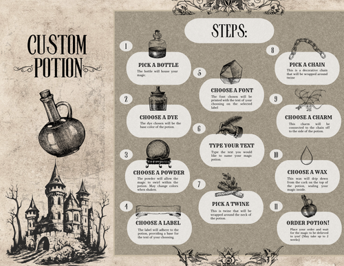 Custom Magic Potion