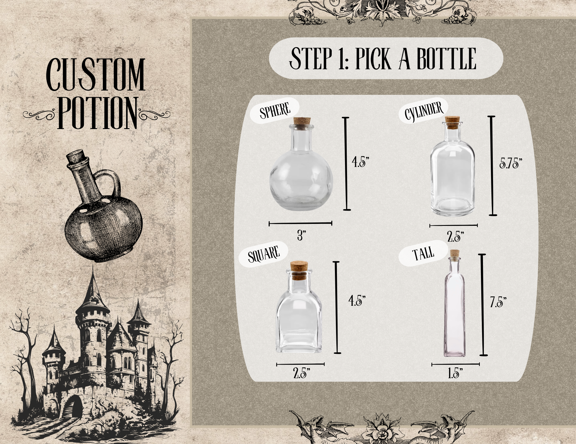Custom Magic Potion