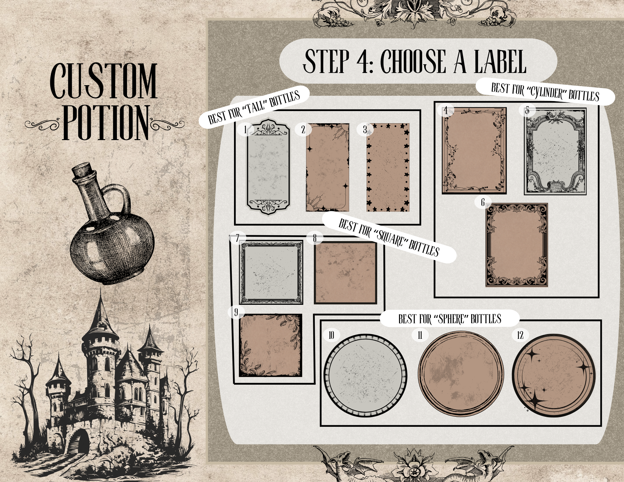 Custom Magic Potion