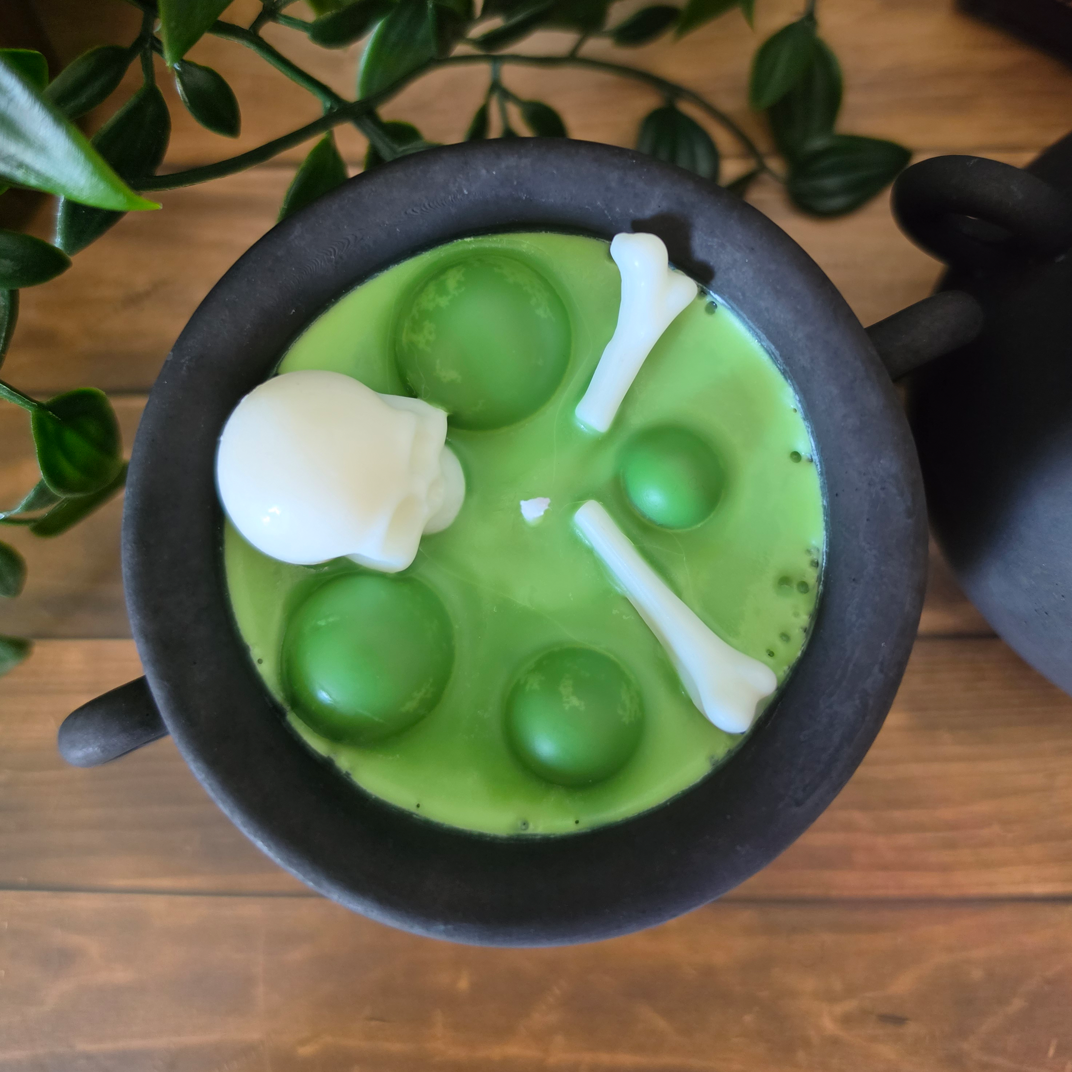 Bubbling Witch Cauldron Soy Candle