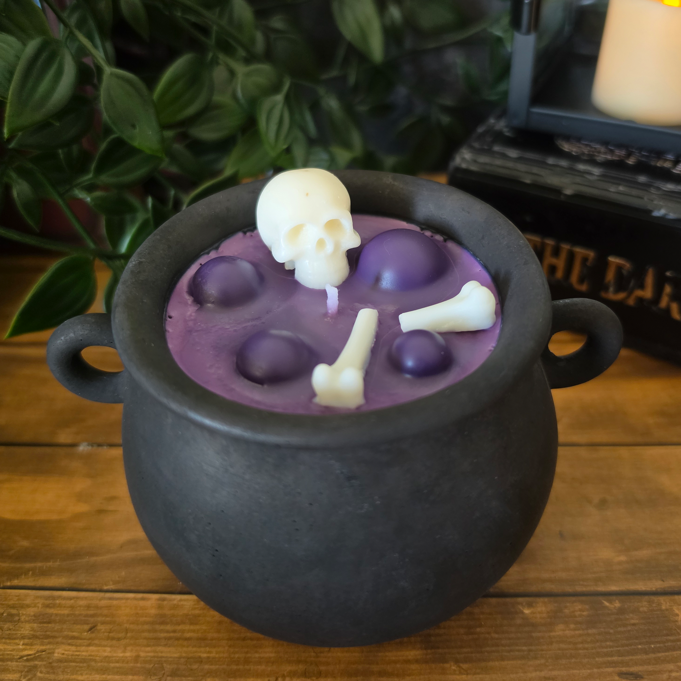 Bubbling Witch Cauldron Soy Candle