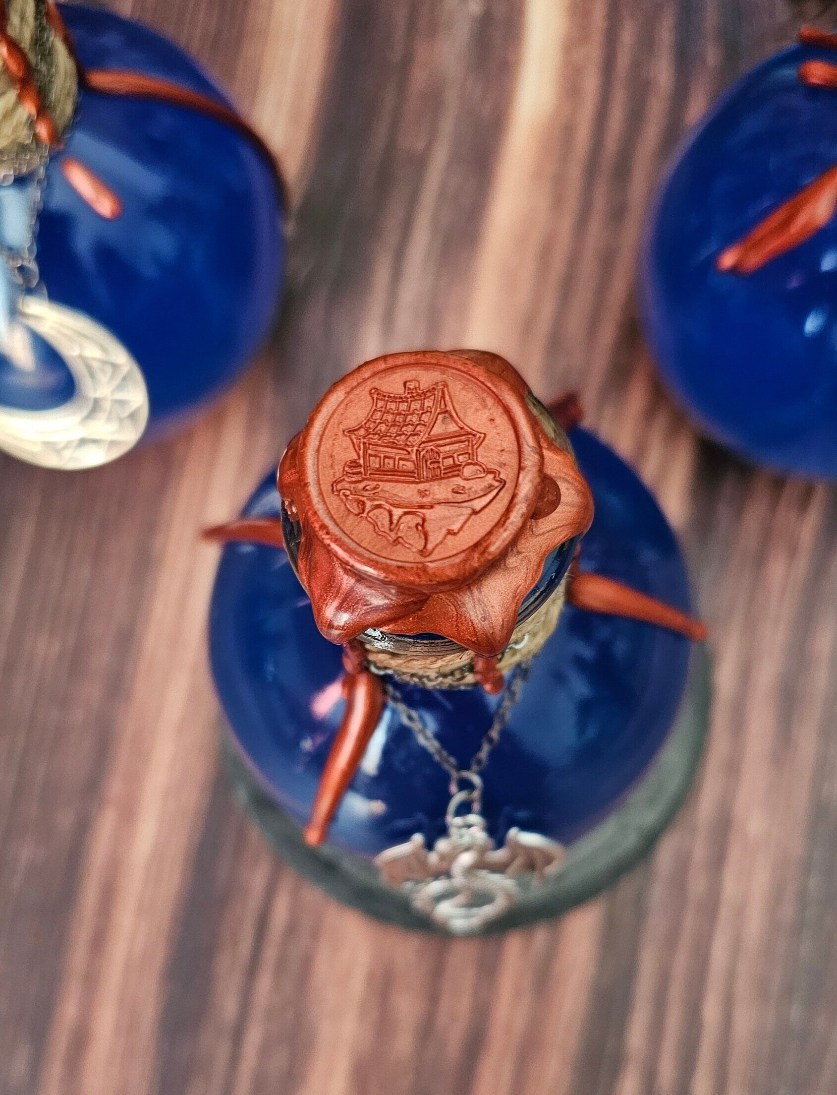 Color Changing Mana Potion: Medieval Fantasy Bottle with Charm