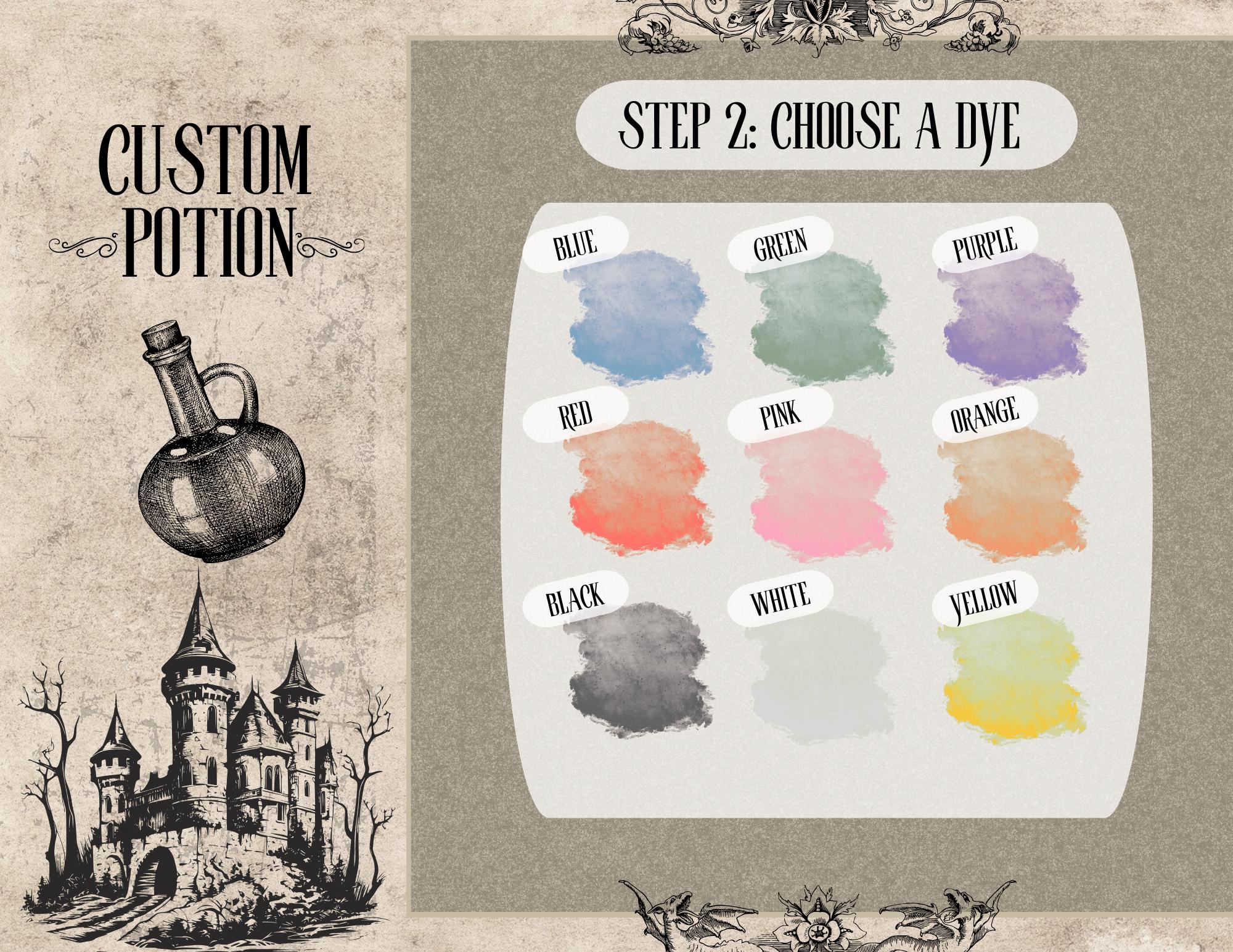 Custom Magic Potion Bottle: Fantasy Apothecary Decor