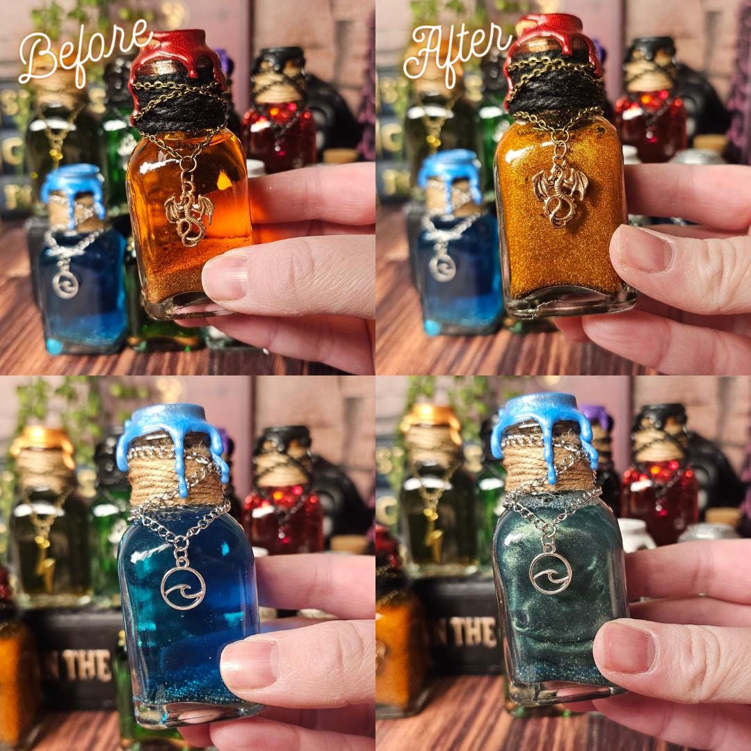 Mystery Magic Potion Blind Box | Fantasy Elemental Decor