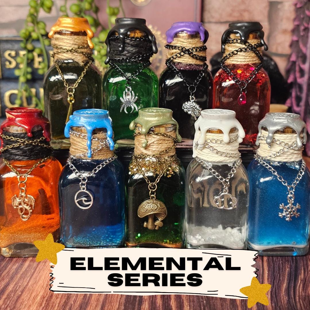 Mystery Magic Potion Blind Box | Fantasy Elemental Decor