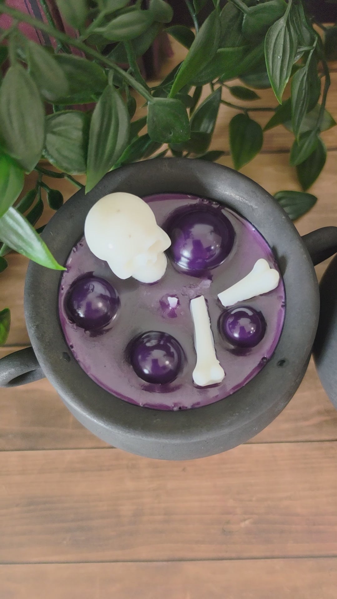 Bubbling Witch Cauldron Soy Candle